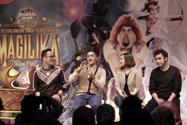 Prescon Peluncuran Film Animasi Paddle Pop Magilika. Foto: Dudut Suhendra Putra.