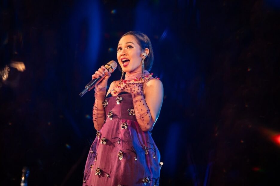 Andien di panggung Golo Mori Jazz