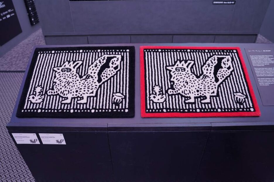 Fio Carpet memperkenalkan koleksi karpet eksklusif hasil kolaborasi dengan Sejauh Mata Memandang x Eko Nugroho