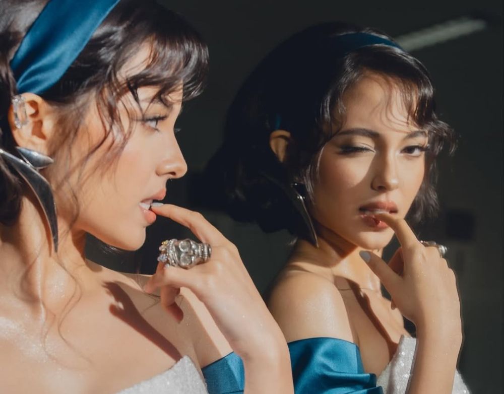 Raisa Marie bergaya glamor elegan