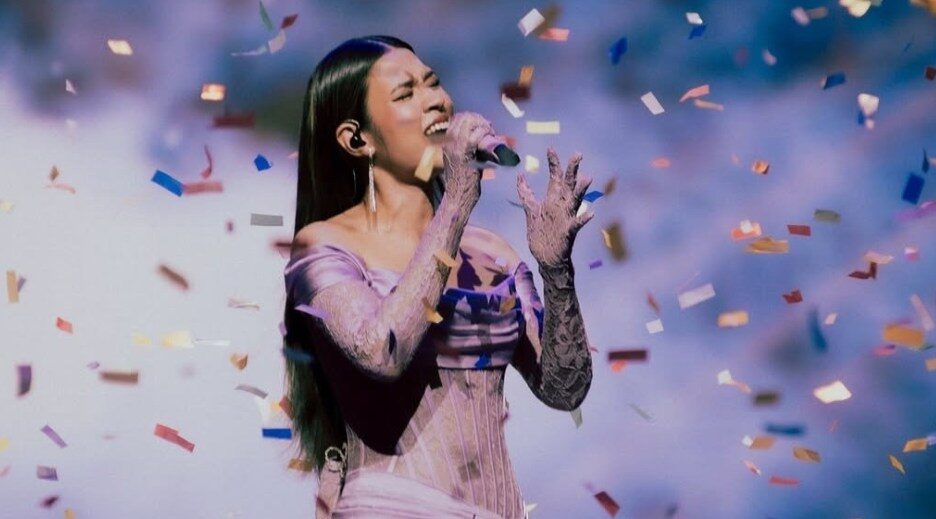 Penampilan Raisa di panggung AMI Awards 2025