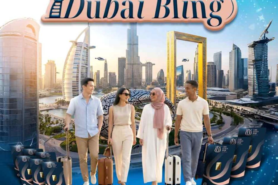 UBS Gold resmi meluncurkan program undian spesial bertema “Golden Moment Awaits: Dubai Bling” 