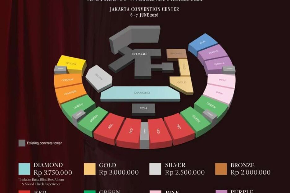 konser spesial bertajuk Raisa Live in Concert: Love & Let Go