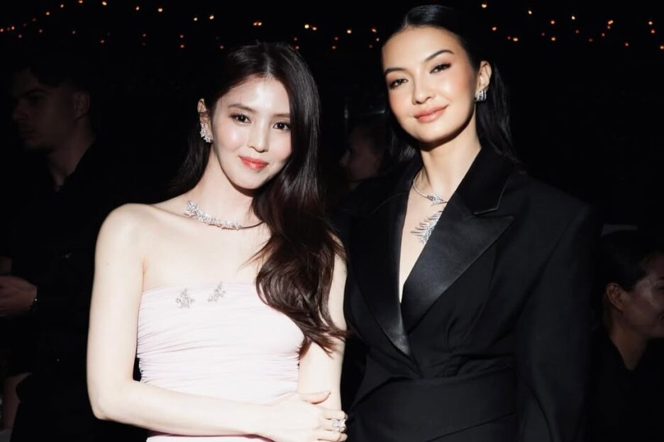 Raline Shah nampak akrab dengan aktris Han So Hee
