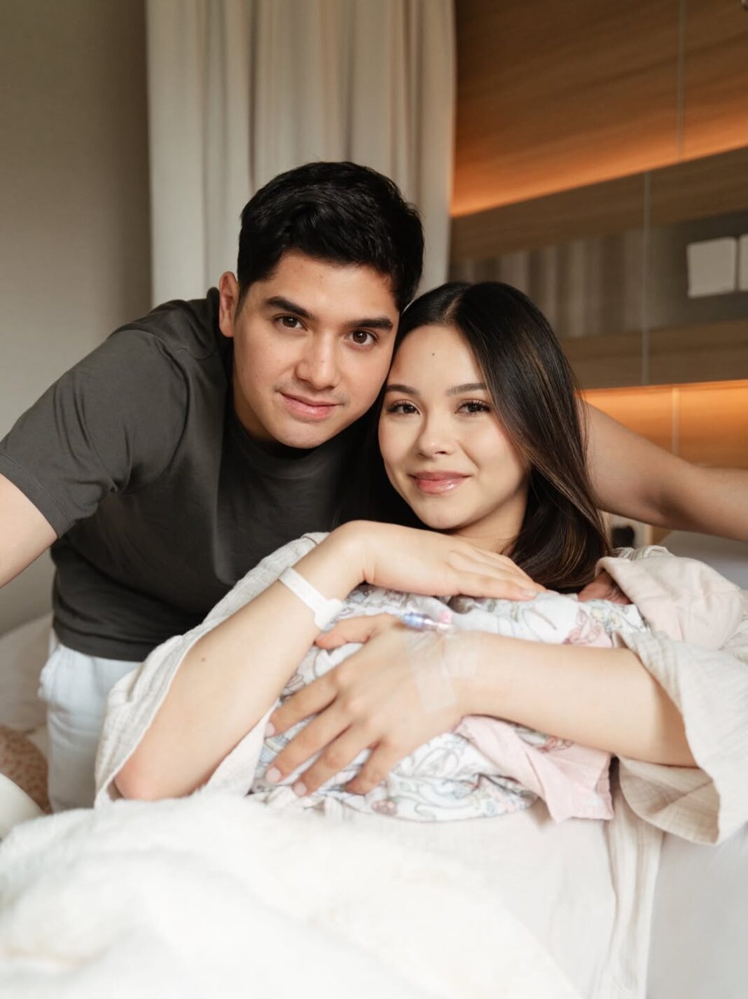 Bayi mungil tersebut diberi nama Soleil Zephora Ghazali