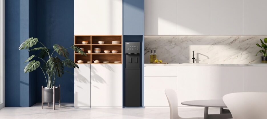 Coway Slim Stand (CHP-5730R), pemurni air dengan desain minimalis yang dirancang untuk memenuhi kebutuhan keluarga modern