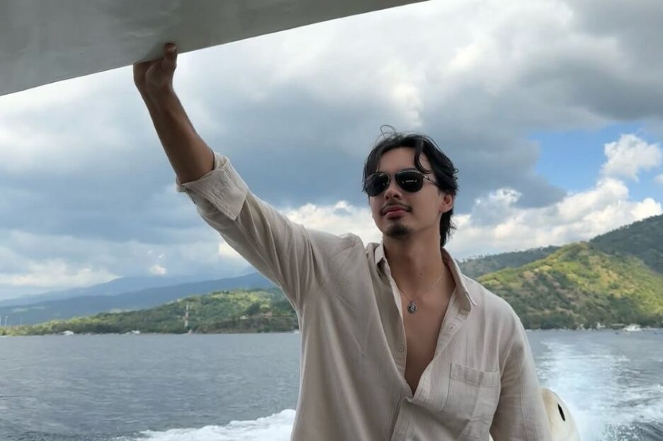 Putra Attar Syach dan Ananda Faturrahman ini memilih Lombok sebagai destinasi healing.